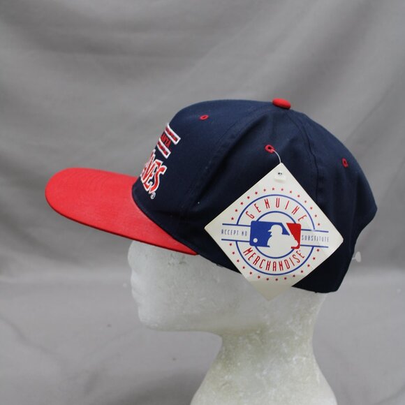 Atlanta Braves Hat (VTG) - Block Script by Annco - Adult Snapback (NWT) - Picture 4 of 10